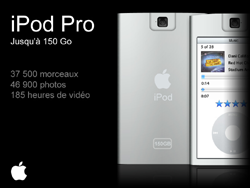 Affiche iPod Pro 3